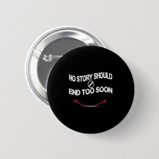 Badge Rond 5 Cm Suicide Prevention Awareness ,no Story Should End  (Devant & derrière)