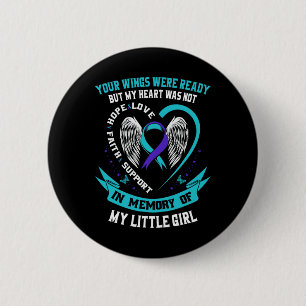 Badge Rond 5 Cm Suicide Sensibilisation Chemise Fille Petite Fille