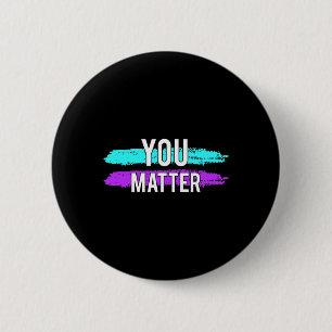 Badge Rond 5 Cm Suicide Sensibilisation Vous Problème Conception C