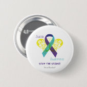 Badge Rond 5 Cm SuicideAwareness.png (Devant & derrière)