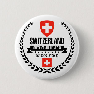 Badge Rond 5 Cm Suisse