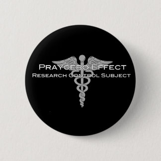 Badge Rond 5 Cm Sujet témoin de recherches d'effet de Praycebo -