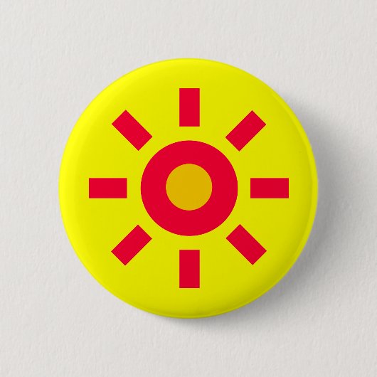 Badge Rond 5 Cm Sun (Devant)