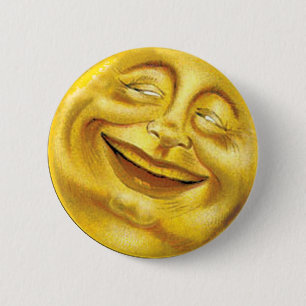 Badge Rond 5 Cm Sun de sourire