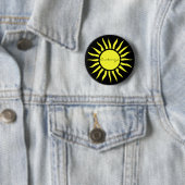 Badge Rond 5 Cm Sun Thunder_Cove Classic (En situation)