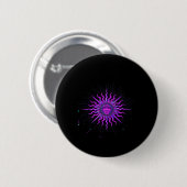 Badge Rond 5 Cm Sun - Whimsigoth Graphic (Devant & derrière)