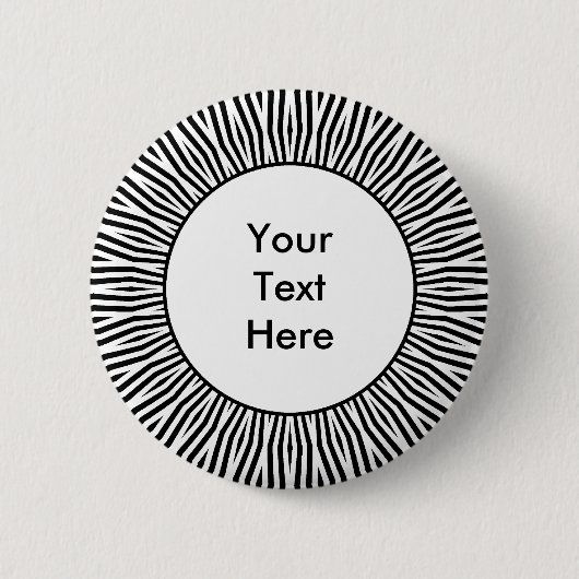 Badge Rond 5 Cm Sunburst 02 (Devant)