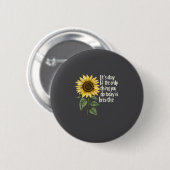 Badge Rond 5 Cm Sunflower Suicide Awareness  (Devant & derrière)