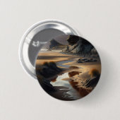 Badge Rond 5 Cm Sunset (Devant & derrière)