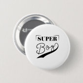 Badge Rond 5 Cm Super Boy (Devant & derrière)