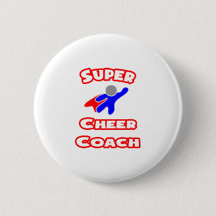 Badge Rond 5 Cm Super Coach