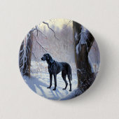 Badge Rond 5 Cm Super Danse Laisser Neige Noël (Devant)