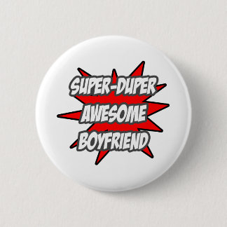 Badge Rond 5 Cm Super Duper Awesome Boy ami