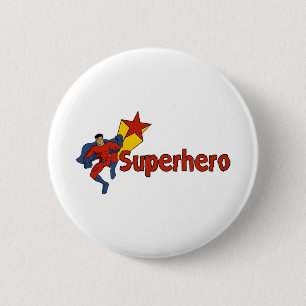 Badge Rond 5 Cm Super-héros