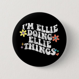 Badge Rond 5 Cm Super Im Ellie Faire Ellie Choses Drôle Mère de Mè