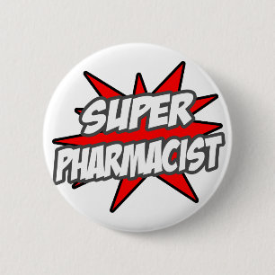 Badge Rond 5 Cm Super-pharmacien