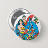Badge Rond 5 Cm Super Powers™ Collection 1 (Devant & derrière)