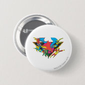 Badge Rond 5 Cm Super Powers™ Collection 16 (Devant & derrière)