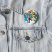 Badge Rond 5 Cm Super Powers™ Collection 2 (En situation)