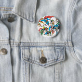 Badge Rond 5 Cm Super Powers™ Collection 3 (En situation)