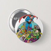 Badge Rond 5 Cm Super Powers™ Collection 6 (Devant & derrière)