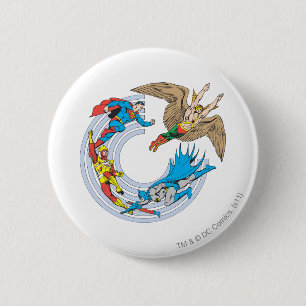 Badge Rond 5 Cm Super Powers™ Collection 7