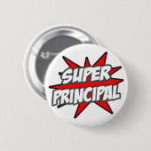 Badge Rond 5 Cm Super principal (Devant & derrière)