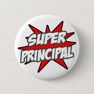 Badge Rond 5 Cm Super Principal