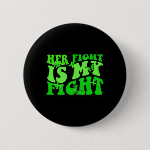 Badge Rond 5 Cm Super Son combat est ma lutte non hodgkin sensibil
