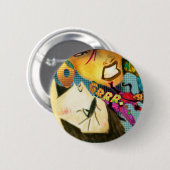 Badge Rond 5 Cm Superbe (Devant & derrière)