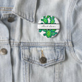 Badge Rond 5 Cm Superbe aquarelle prickly Cactus (En situation)