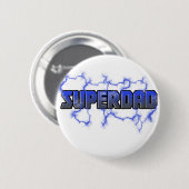 Badge Rond 5 Cm Superdad de électrification (Devant & derrière)