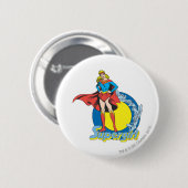 Badge Rond 5 Cm Supergirl avec logo (Devant & derrière)