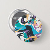 Badge Rond 5 Cm Supergirl Color Splash Swils 1 (Devant & derrière)