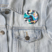 Badge Rond 5 Cm Supergirl Color Splash Swils 1 (En situation)