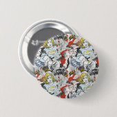 Badge Rond 5 Cm Supergirl Comic Capteurs Motif 9 (Devant & derrière)