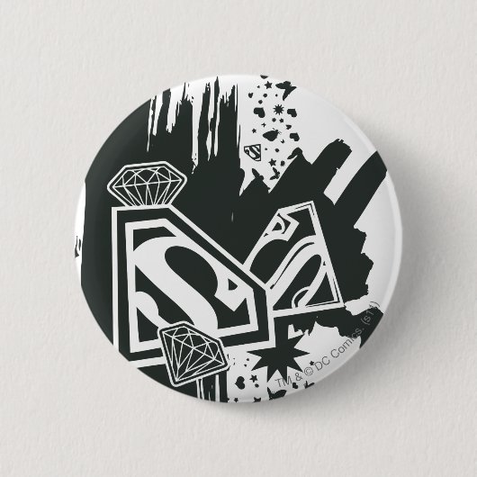 Badge Rond 5 Cm Supergirl Keep it Fresh 2 (Devant)