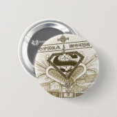 Badge Rond 5 Cm Supergirl Opera House (Devant & derrière)