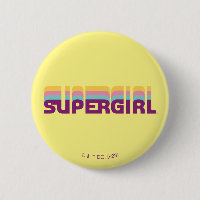 Supergirl Retro Colorshift Graphic