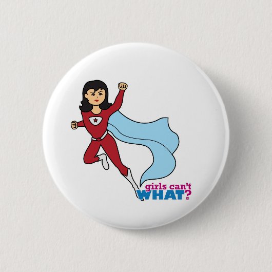 Badge Rond 5 Cm Superhero - Moyen (Devant)