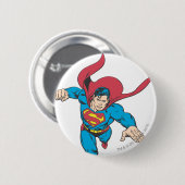 Badge Rond 5 Cm Superman 19 (Devant & derrière)
