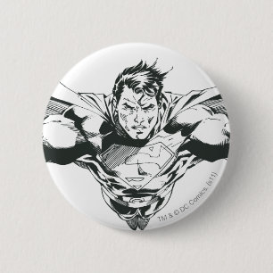 Badge Rond 5 Cm Superman 60