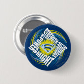 Badge Rond 5 Cm Superman Courage Force Puissance (Devant & derrière)
