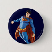 Badge Rond 5 Cm Superman, en bas (Devant)