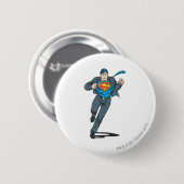 Badge Rond 5 Cm Superman en business Garb (Devant & derrière)