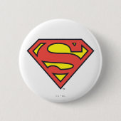 Badge Rond 5 Cm Superman S-Shield | Logo Superman (Devant)