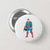 Badge Rond 5 Cm Superman Standing (Devant & derrière)