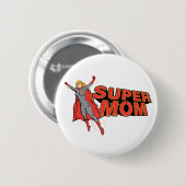 Badge Rond 5 Cm Supermom (Devant & derrière)