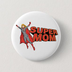 Badge Rond 5 Cm Supermom