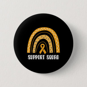 Badge Rond 5 Cm Support Escadron Orange Arc-En-Ciel Ribbon Rsd Crp
